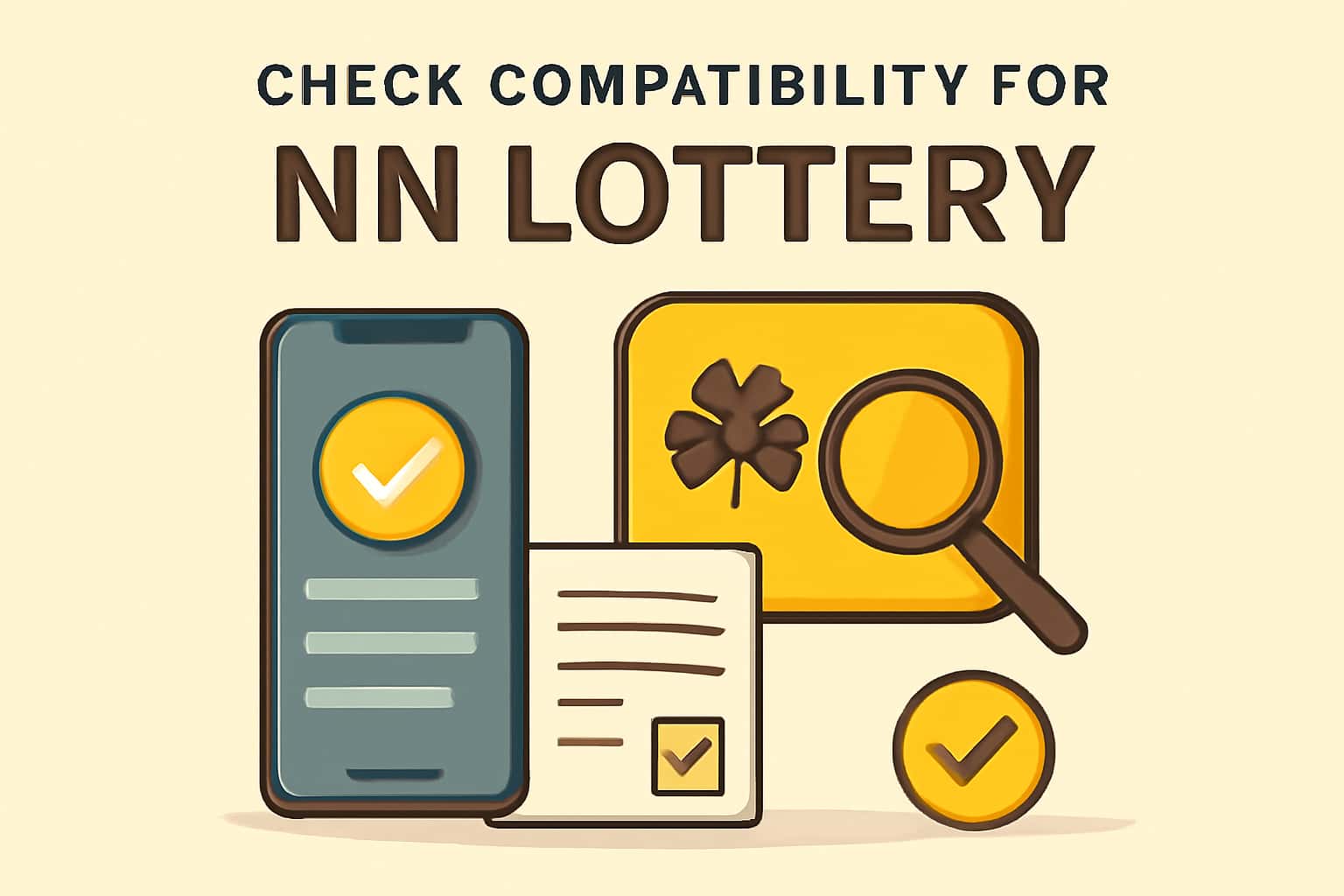 Informative visual representation for NN Lottery compatibility check.