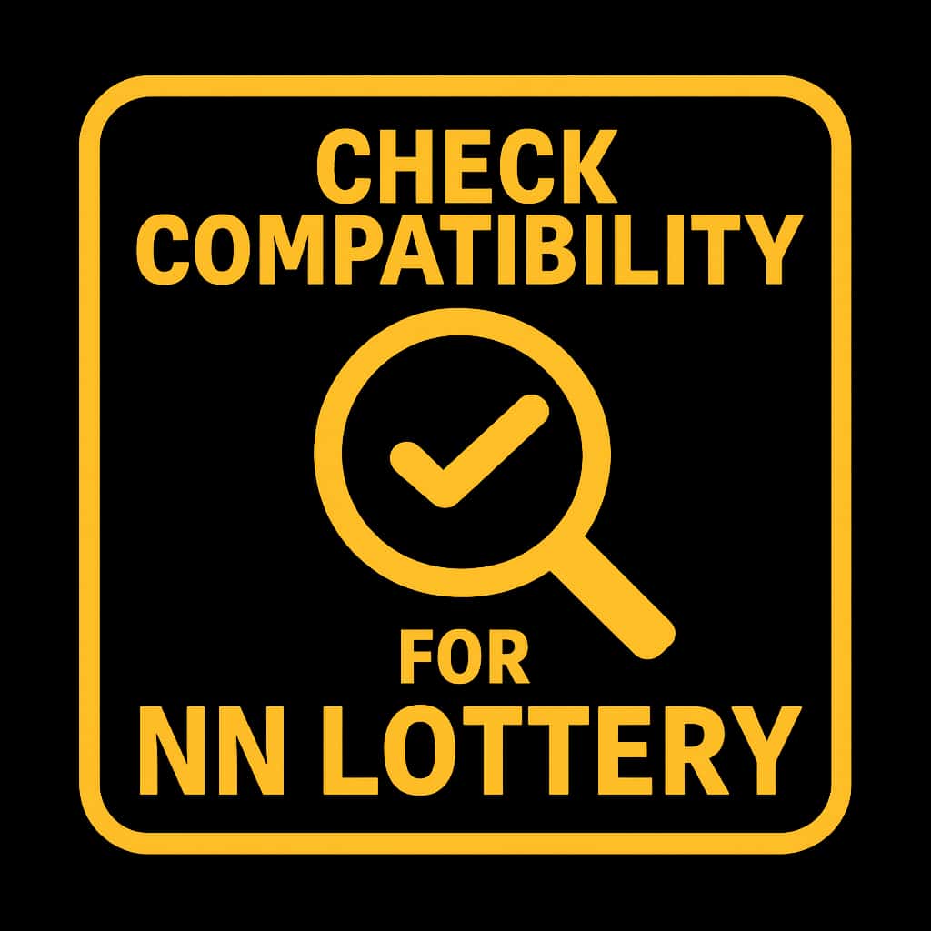 Icon for NN Lottery compatibility check guide.