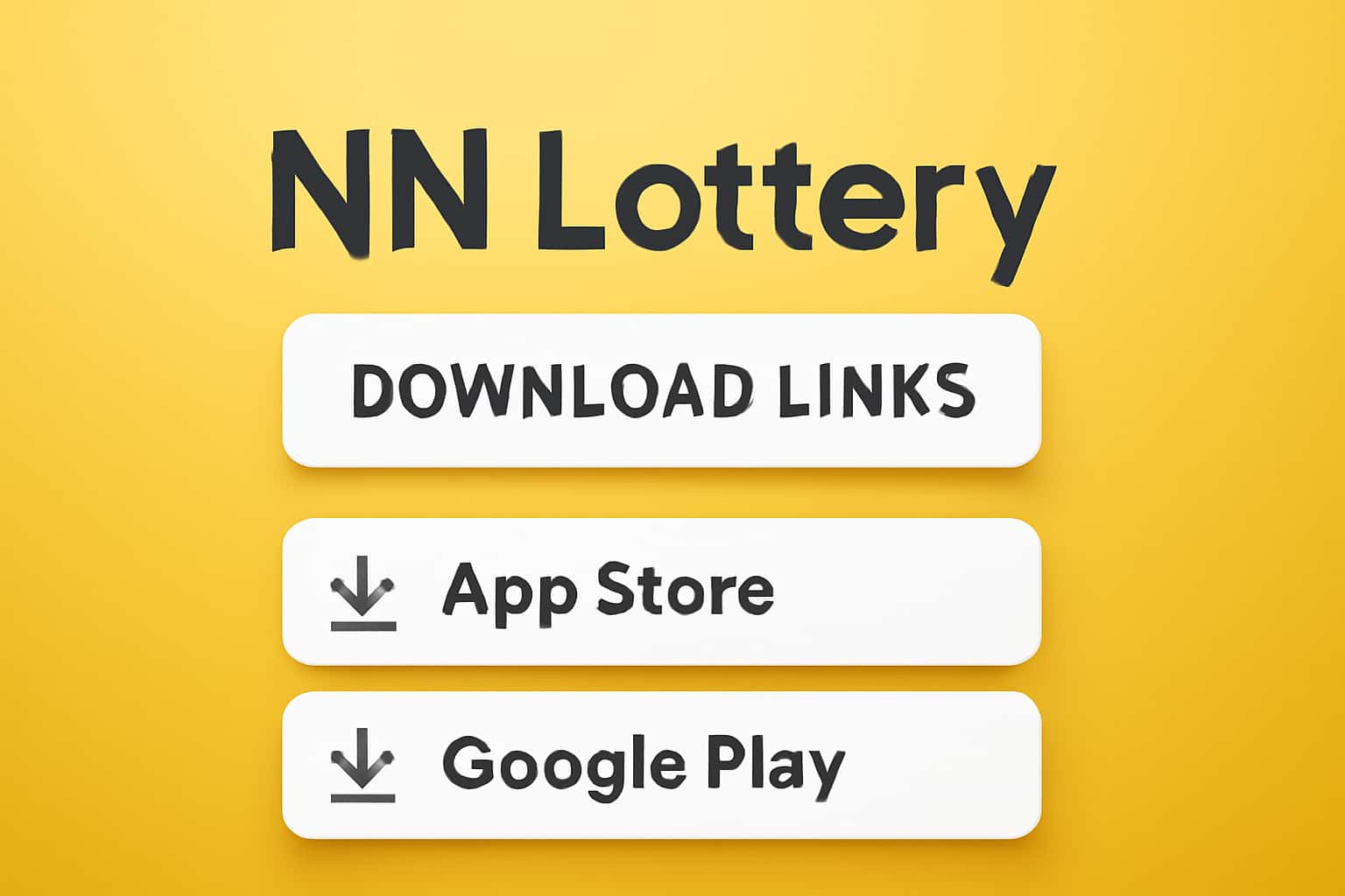 Informational graphic about NN Lottery Download Links.