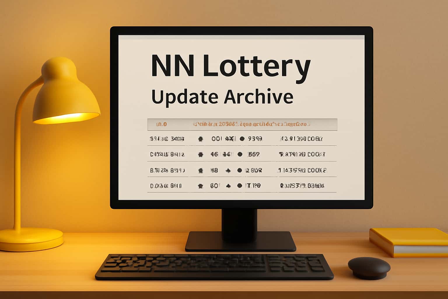 A neutral informational graphic representing the NN Lottery Update Archive with relevant data and visuals.